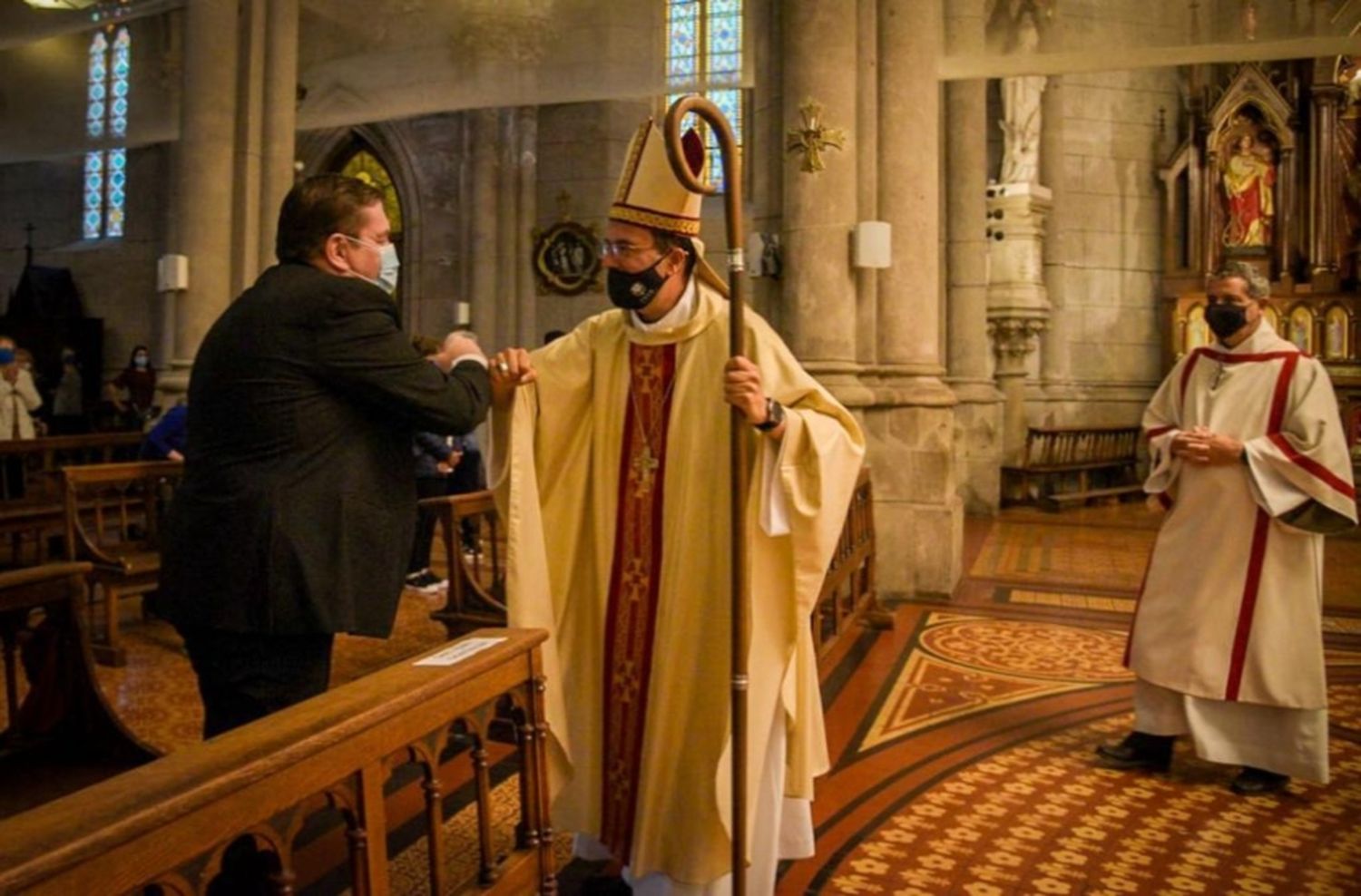 Se realizó la misa en honor a Santa Cecilia