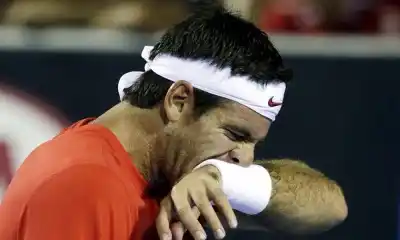 Por lesión en la muñeca, Del Potro se bajó de Indian Wells