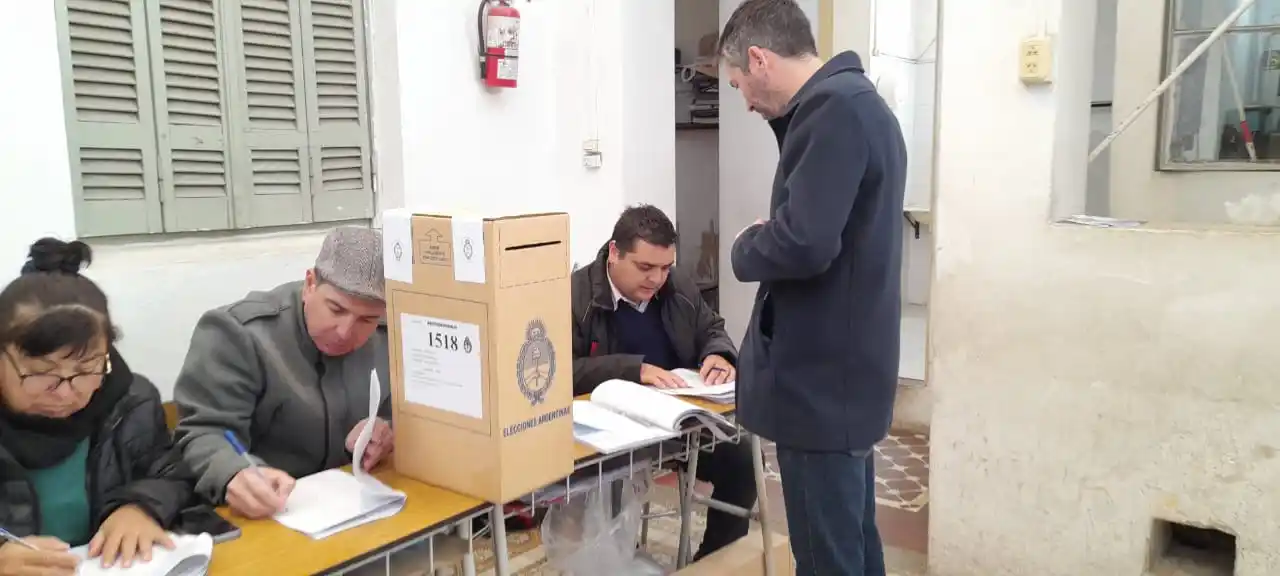 Martín Müller tras su voto: “Es la oportunidad de decir qué modelo queremos para el futuro”