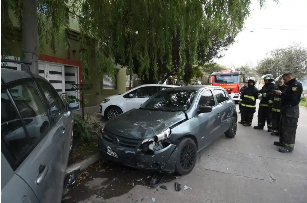 Santa Fe: choque múltiple en barrio Sargento Cabral
