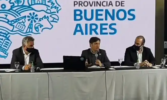 Kicillof, tras el desalojo en la toma de Guernica: "Se actuó con todo el cuidado posible"