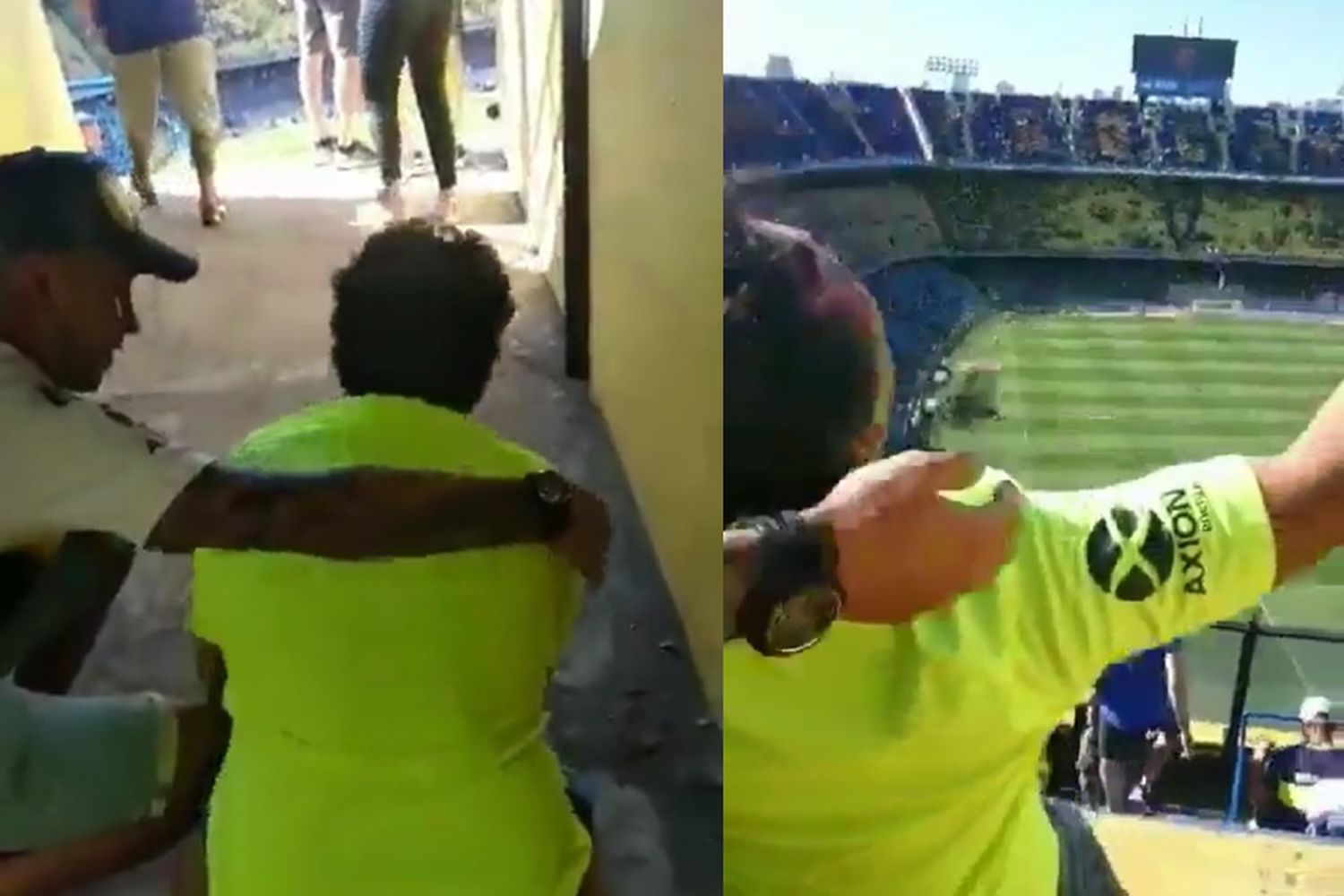 Un hincha de Boca rosarino visitó por primera vez La Bombonera y su reacción fue viral en redes