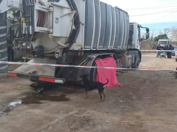 El camión pertenecía a la empresa de transporte Oslo Ar.