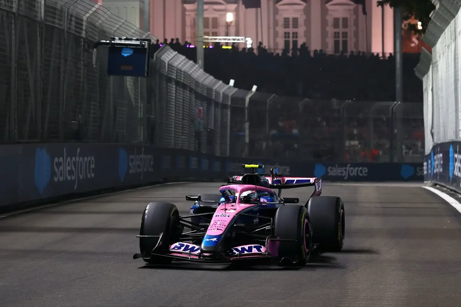 Colapinto clasificó onceavo para la carrera Sprint de la Fórmula 1 en Singapur