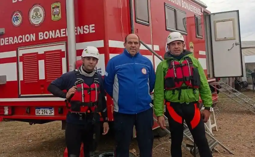 Tomás Menchacabazo, Daniel Corengia y Federico Sánchez
