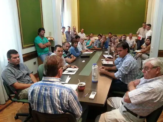 Bahillo realizó una reunión con su gabinete donde repasaron la gestión