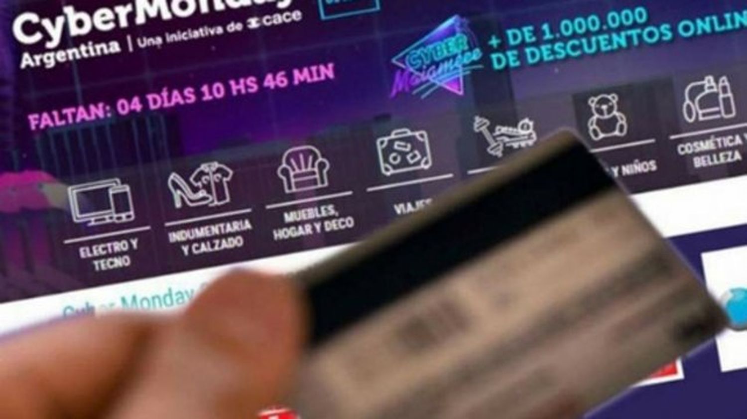 Alimentos y bebidas se imponen en el Cyber Monday de este año