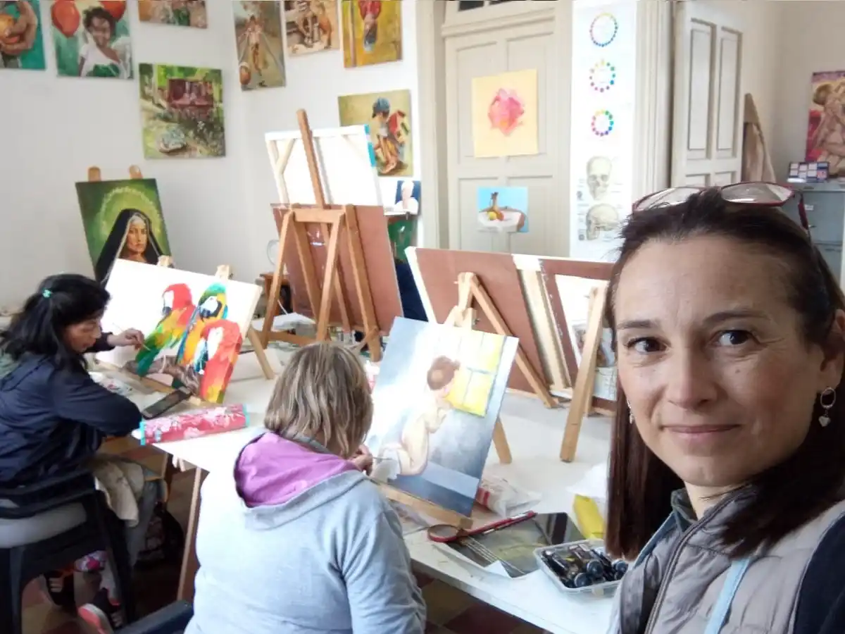 Muestra anual del Taller Colores Santos     