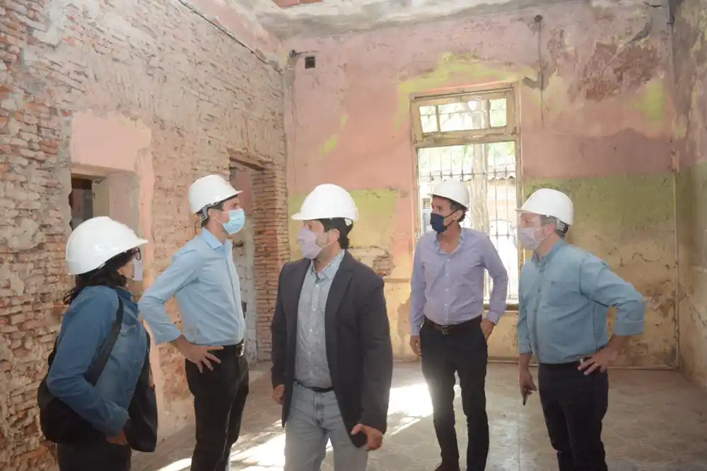 Katopodis y Lucas Ghi recorrieron obras en Morón: “estas intervenciones hablan de una ciudad que está en movimiento”, destacó el ministro