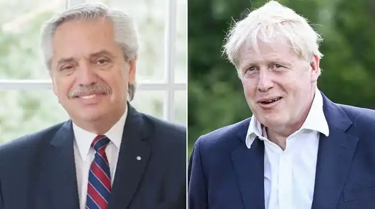 Alberto Fernández se reunirá con agenda abierta con el británico Boris Johnson en el G7