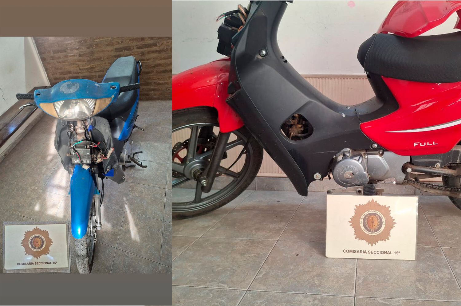 Rafaela: recuperaron dos motocicletas sustraídas en distintos operativos policiales