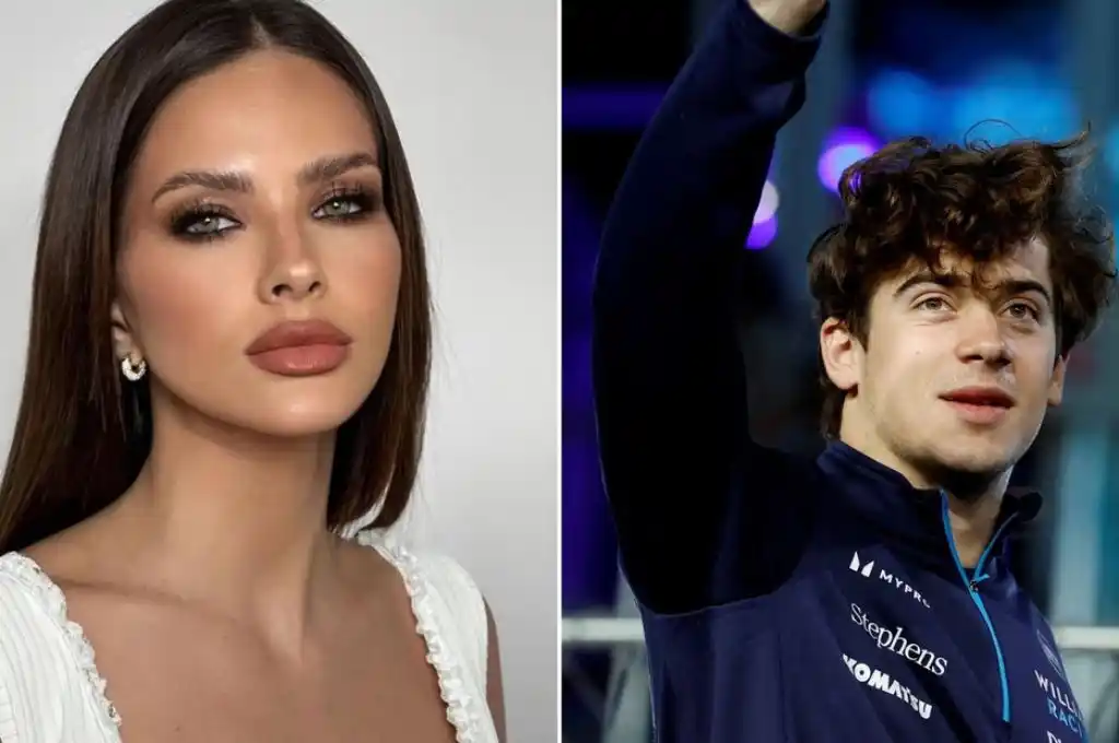 China Suárez y Franco Colapinto.