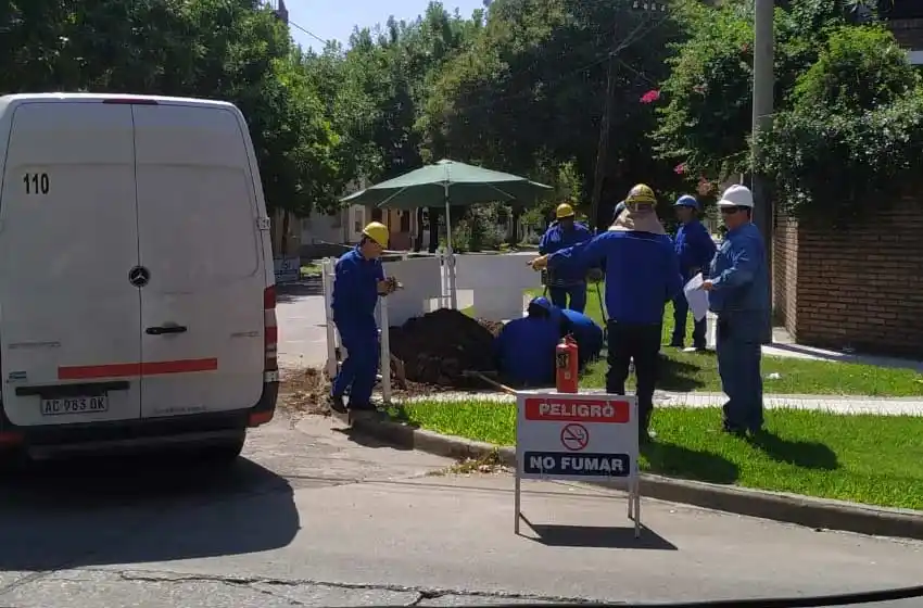 Un escape de gas encendió las alarmas en zona oeste