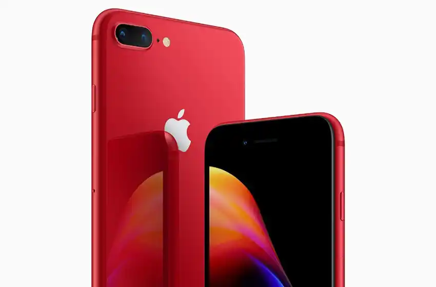 El iPhone 8 se viste de rojo