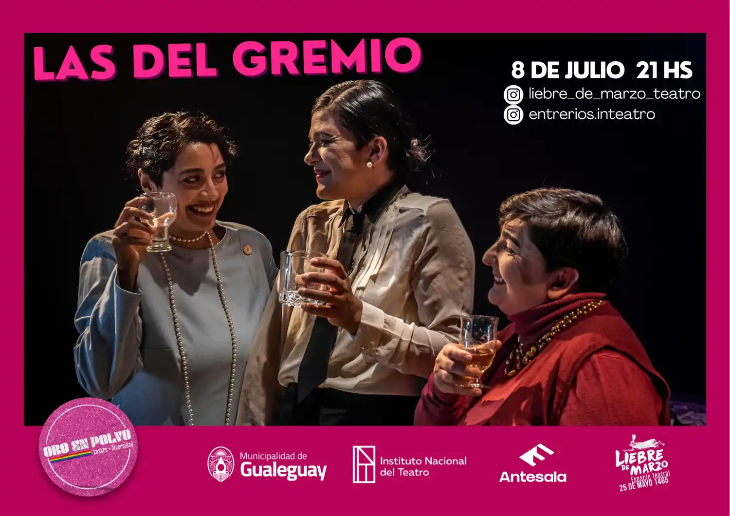 Las del Gremio se presenta en Liebre de Marzo