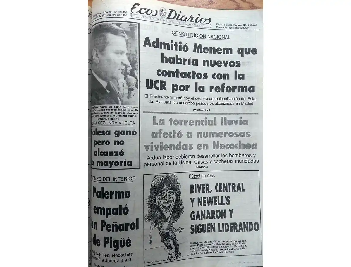 Lunes 26 de noviembre de 1990
