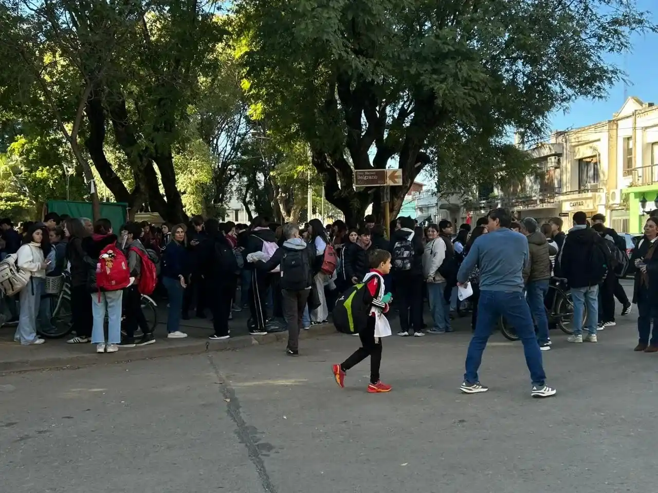 amenaza de bomba escuela normal