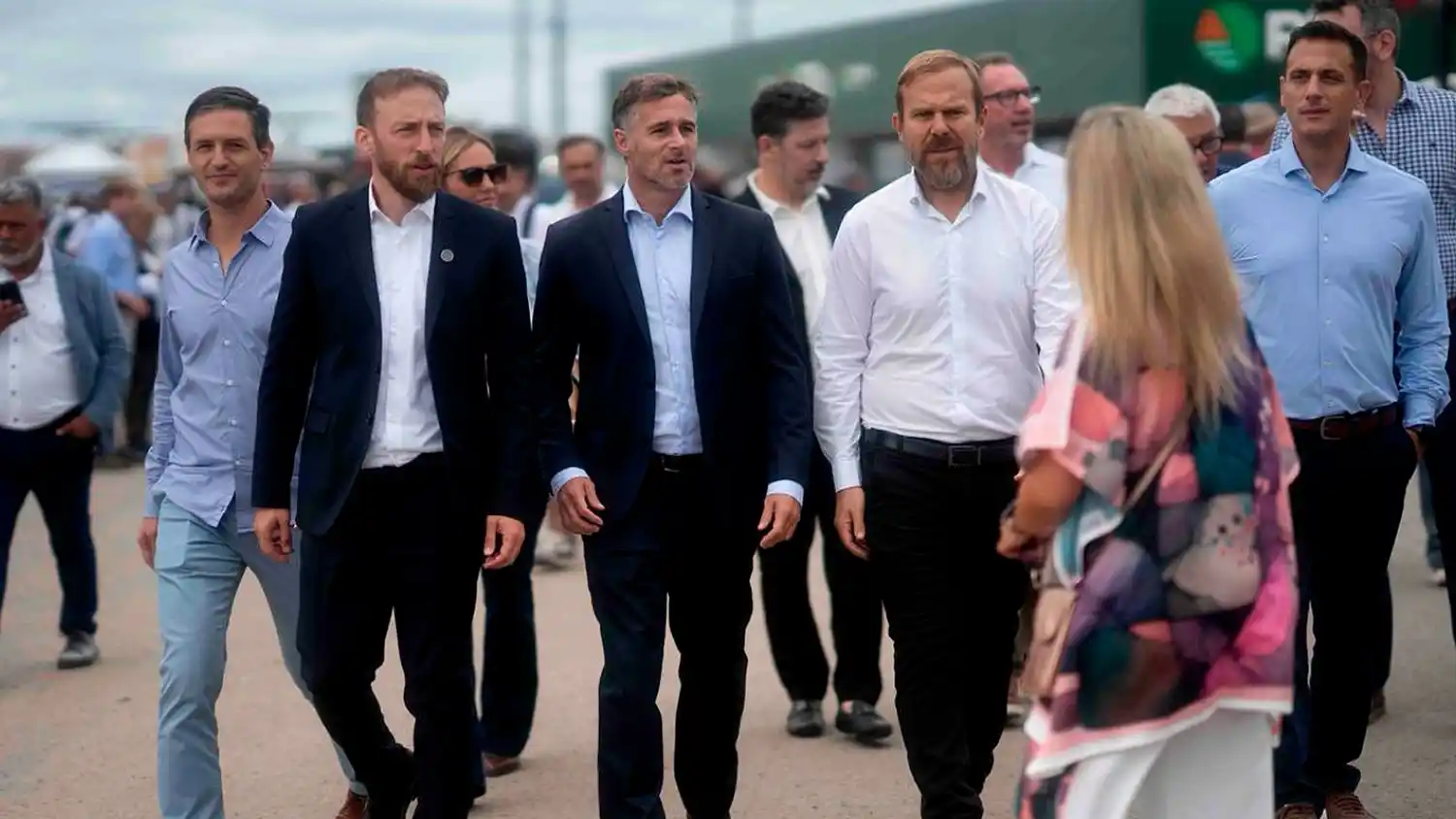 La muestra Expoagro se lleva adelanto en San Nicolás.