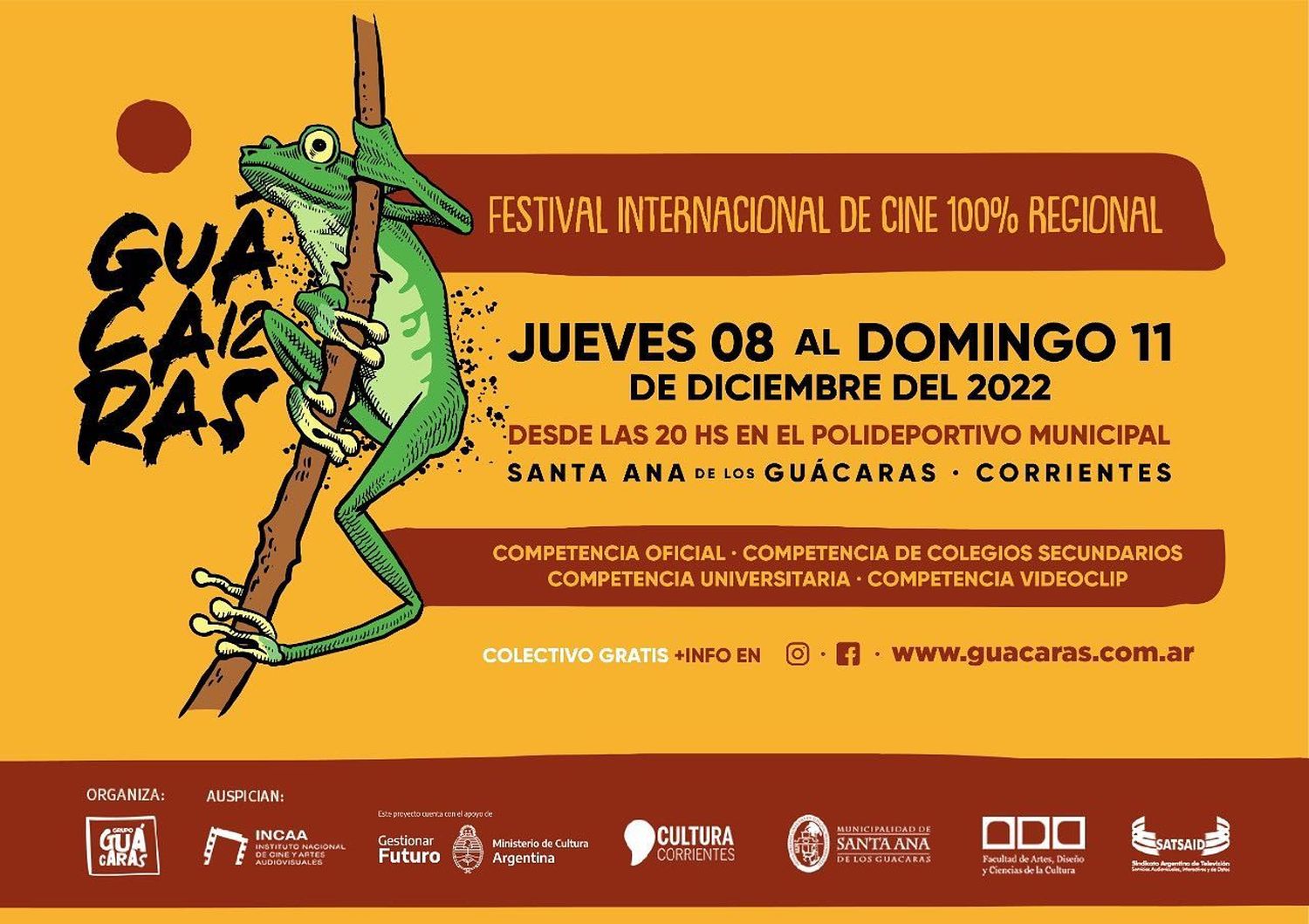 El Festival Guácaras 100% Regional va por su 12ª edición