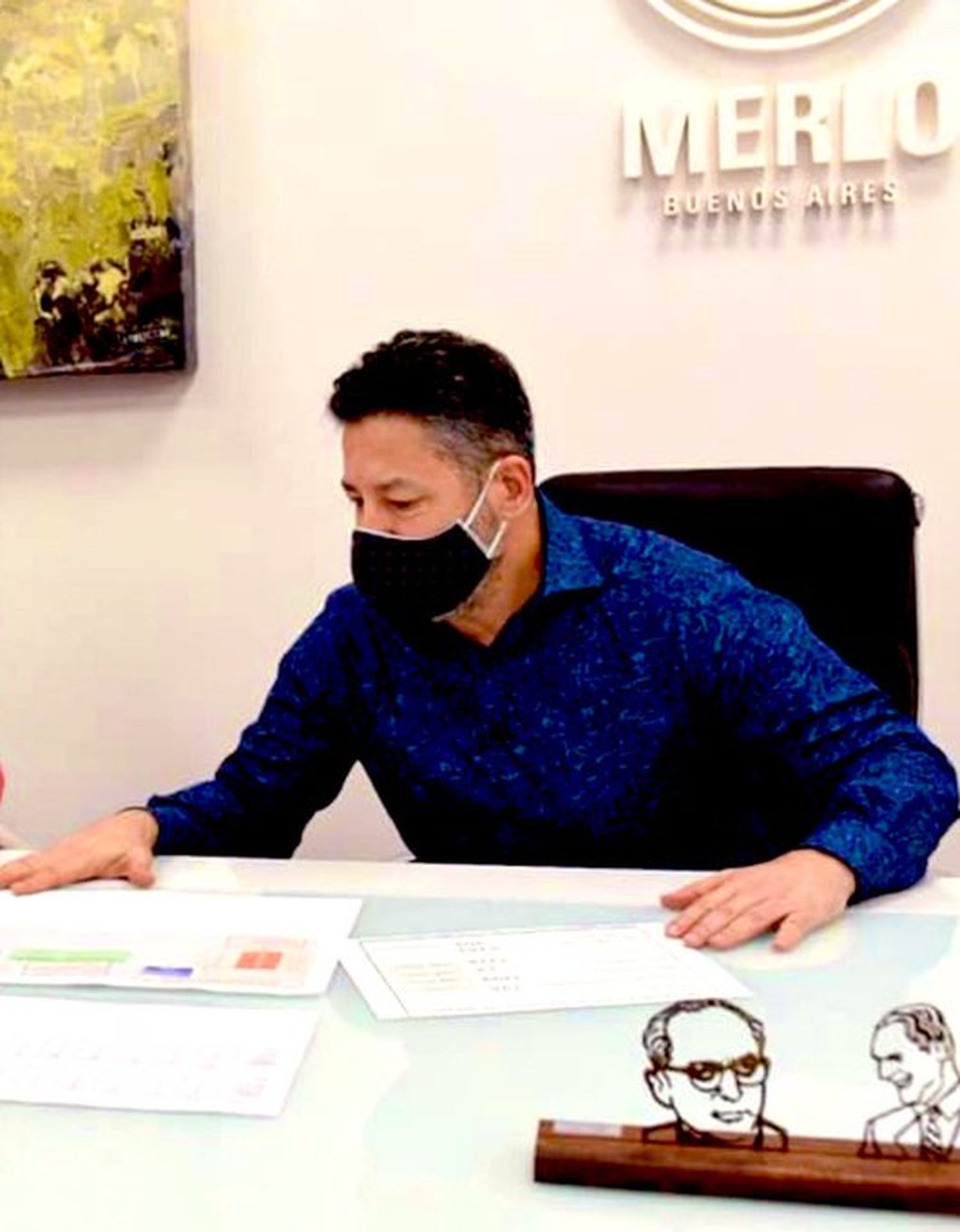 Merlo: La declaración del Intendente Gustavo Menéndez tras ser diagnosticado con coronavirus