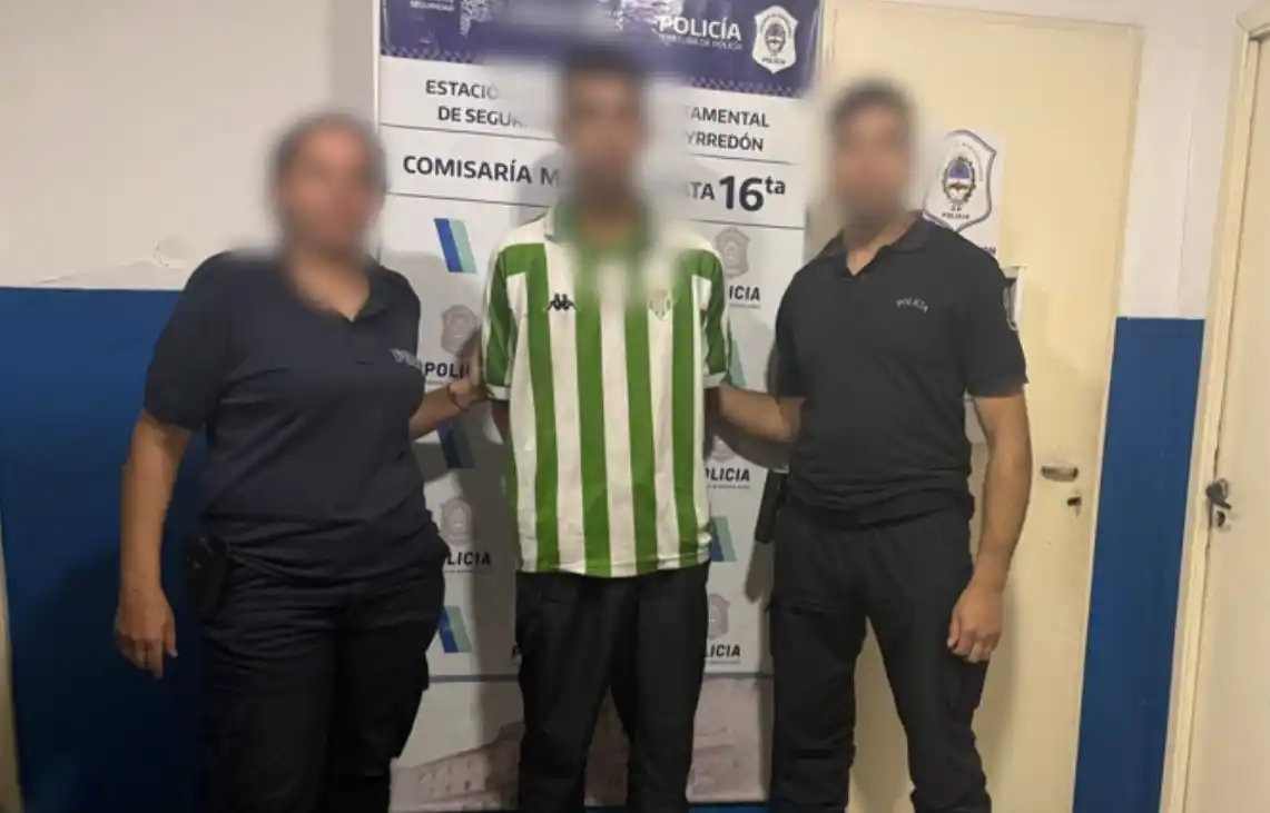 El joven fue detenido en el interior del asentamiento conocido como Villa Evita.