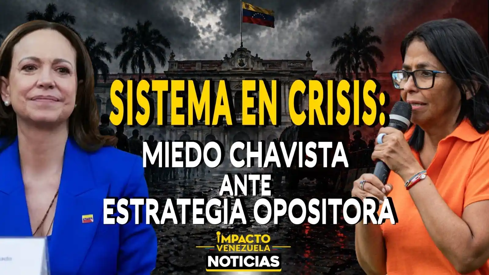 NI NORMALIDAD NI CALMA: la oposición desafía al sistema y el chavismo revela temor a Washington - VIDEO