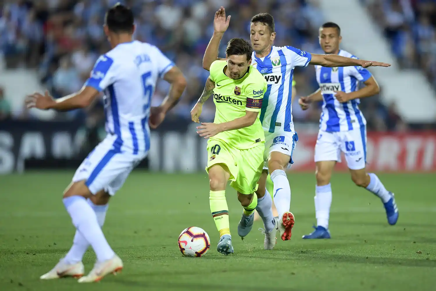 Leganés sorprendió con su triunfo ante Barcelona 