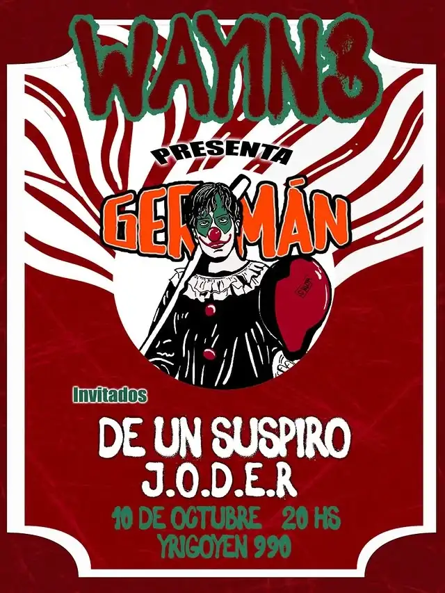 Wayin3 presentará "Germán"