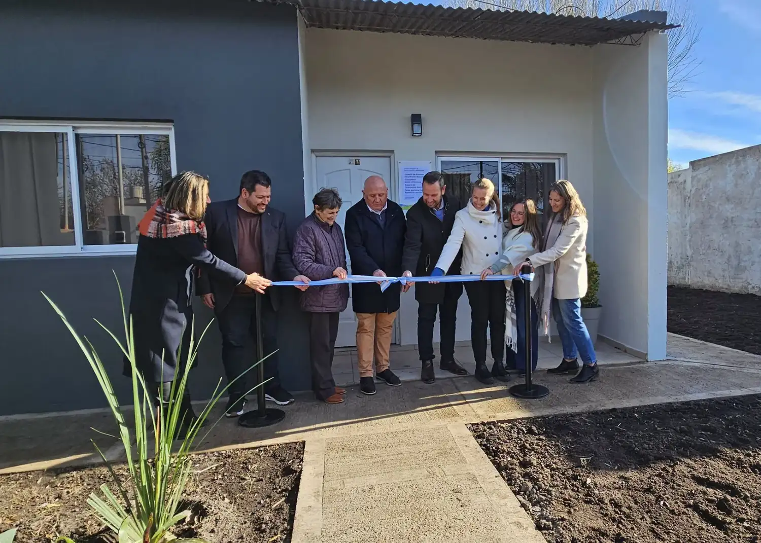 Crespo inauguró el Centro Integral de Salud Mental y Adicciones, fruto de casi una década de trabajo comunitario