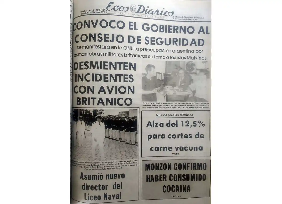 Sábado 12 de marzo de 1988