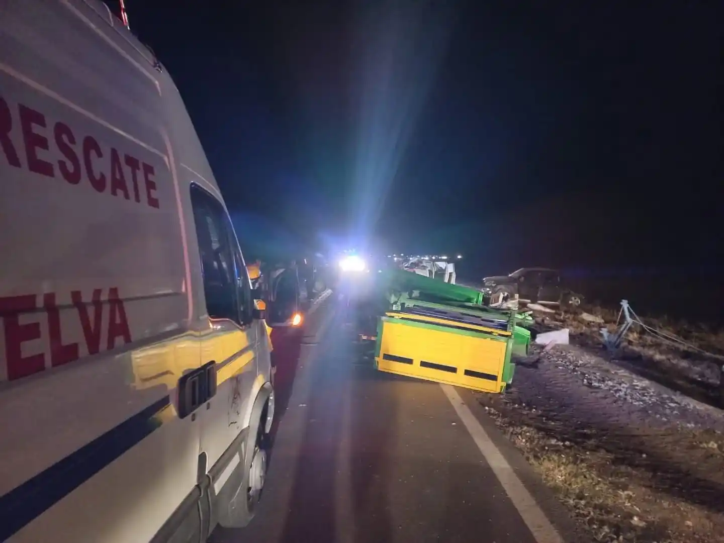 Impactante choque entre camionetas en Ruta 34: varios heridos, entre ellos comerciantes de la comunidad menonita - 1