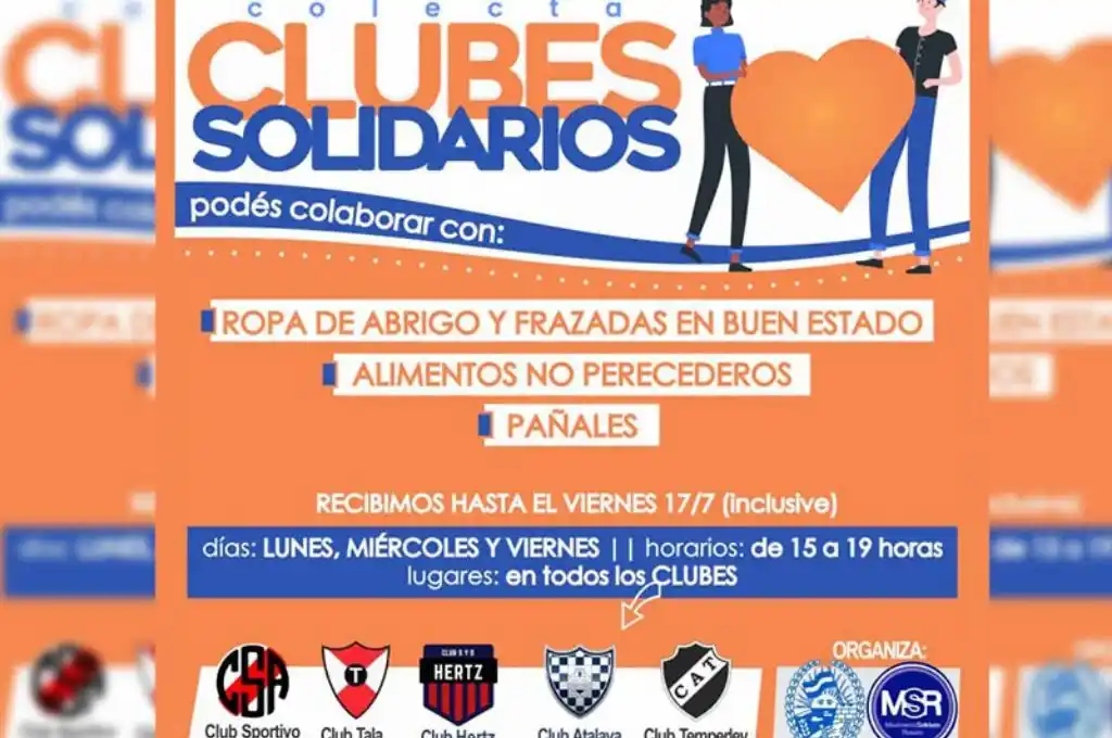 Rosario: “Todos unidos para abrigar este invierno”