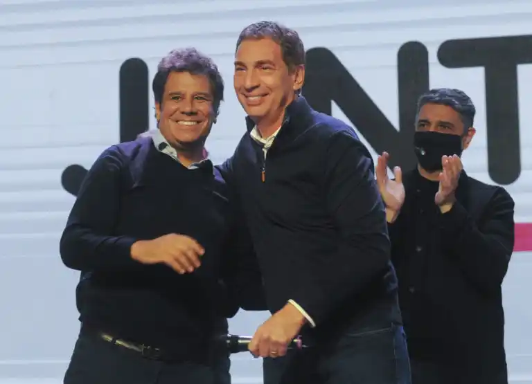 Santilli y Manes relanzan la campaña de Juntos de cara a las generales
