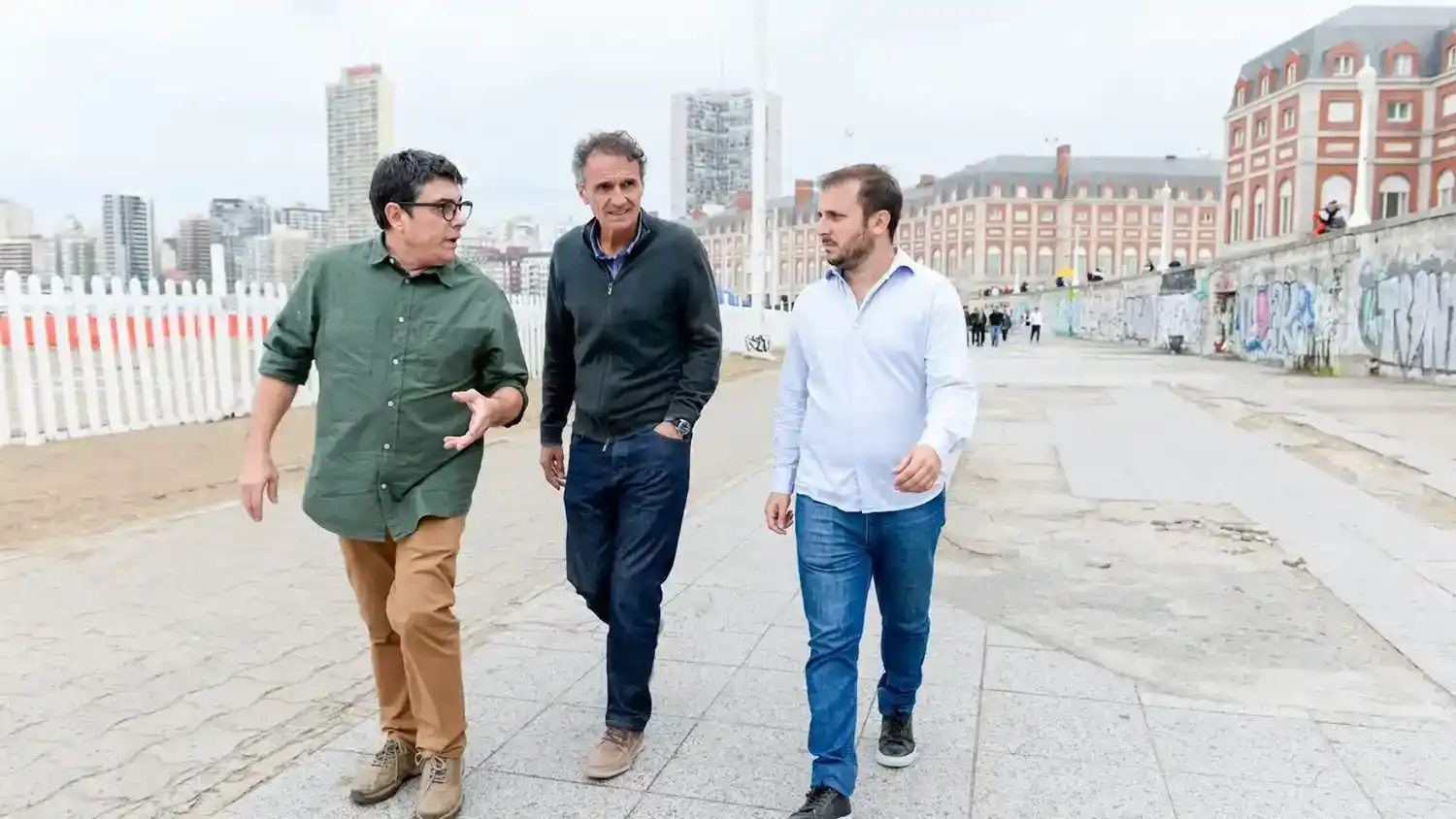 Katopodis anunció la segunda etapa de la Rambla: “Las molestias pasan, las obras quedan”