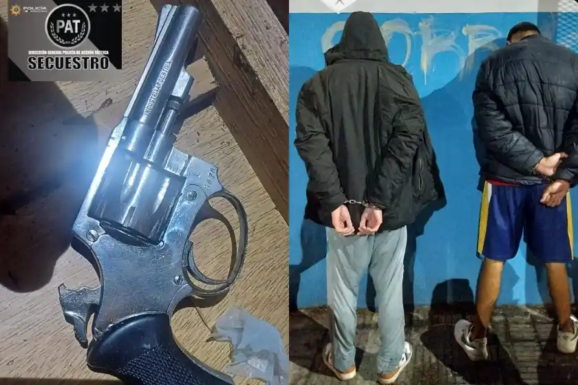 Ocho detenidos y armas secuestradas tras un tiroteo entre bandas en zona sur