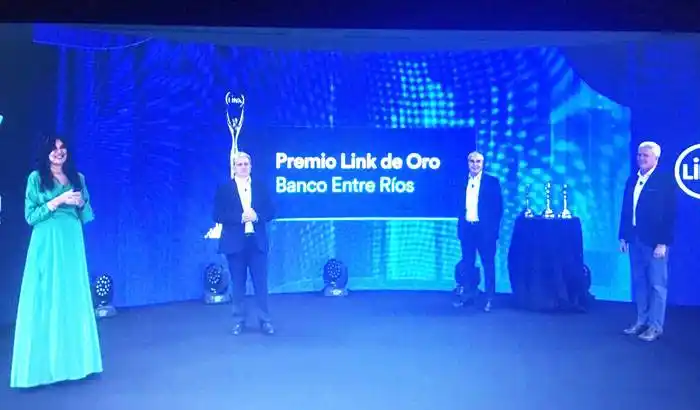 Banco Entre Ríos distinguido con el premio Link de Oro