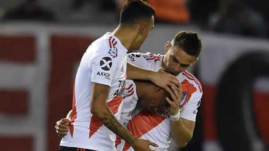 Sigue en racha: River venció a Colón y se trepó a la cima en forma temporaria