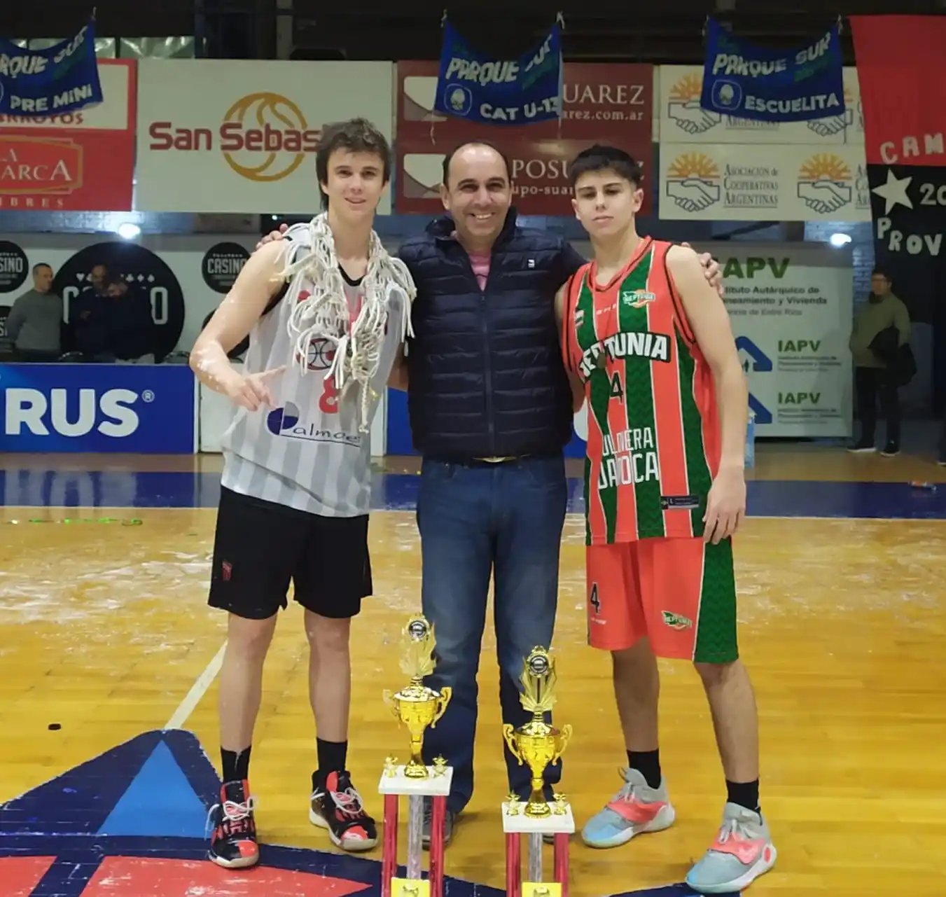 Gualeguaychú al Nacional: Central campeón y Neptunia subcampéon de la Copa de Oro