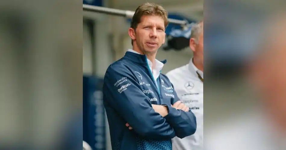El jefe del equipo Williams, James Vowles