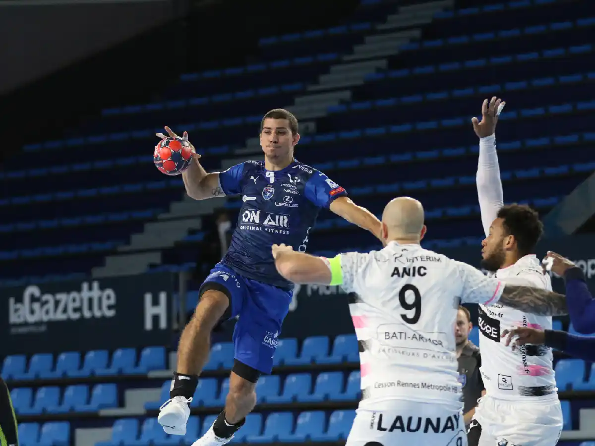 Simonet hizo un gol en Montepellier, que ganó en Croacia 