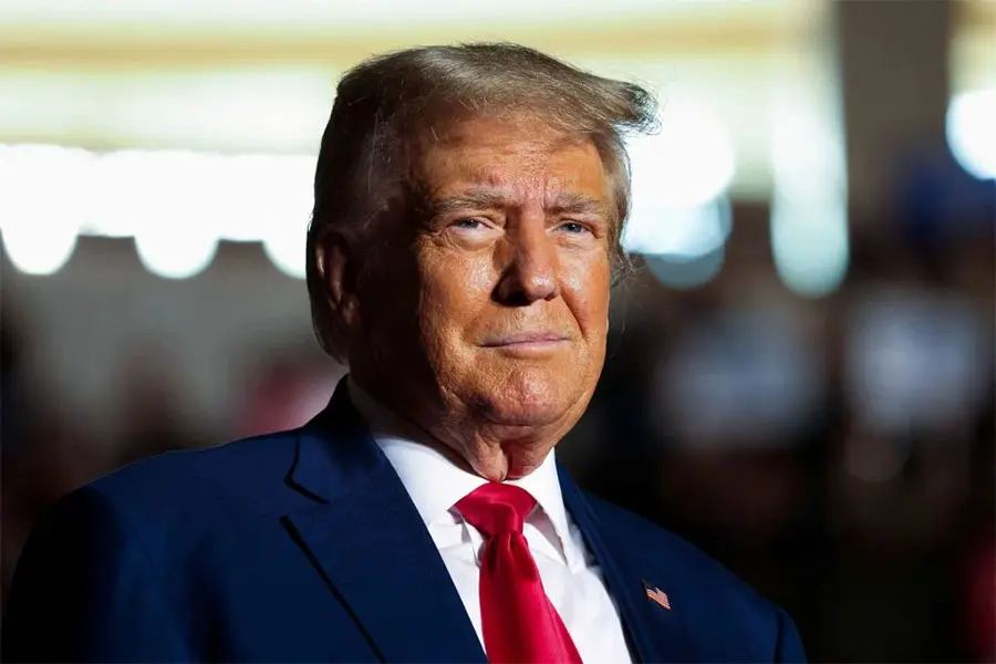 Trump salió en libertad bajo fianza de 200.000 dólares