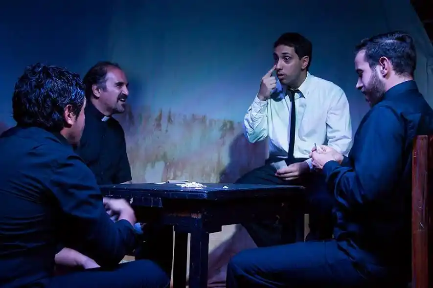 "Los cuatro evangelios": teatro marplatense en el Auditorium