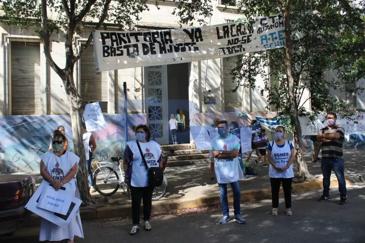 Según Agmer, 8 de cada 10 docentes se adhirieron al paro en Gualeguaychú