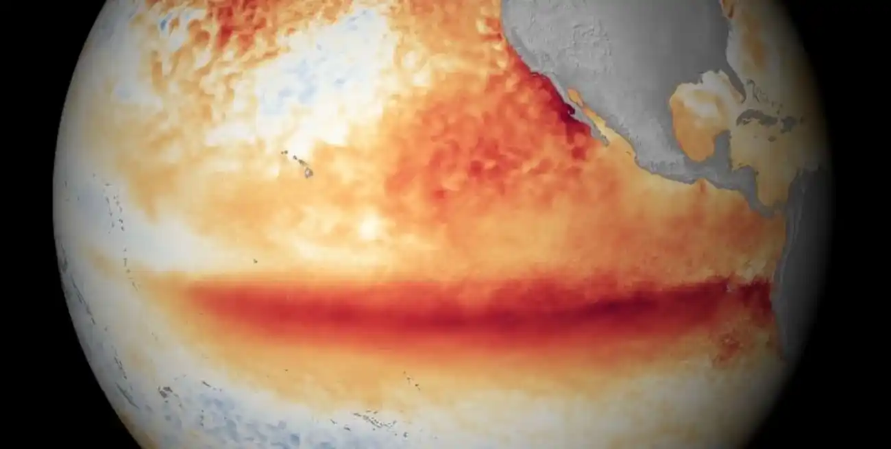 La NOAA elevó las probabilidades de un fenómeno El Niño extremo.