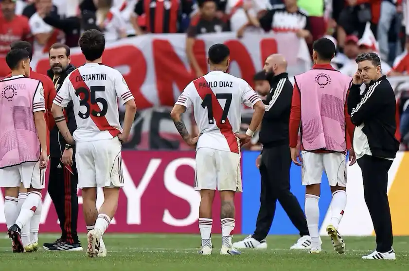 River chocó con la jerarquía del Inter y quedó eliminado