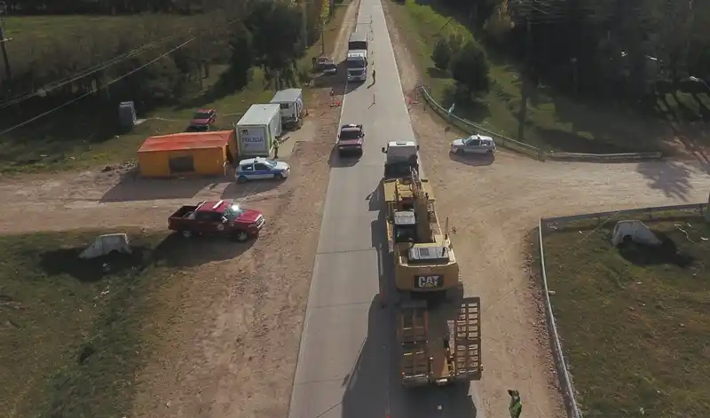 Coronavirus en Pringles: Levantaron los cortes en caminos rurales