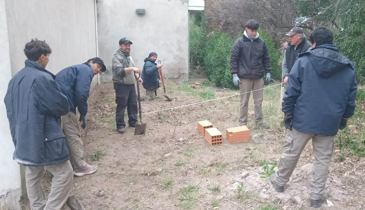 Reta comenzó con la obra de ampliación de su CAPS
