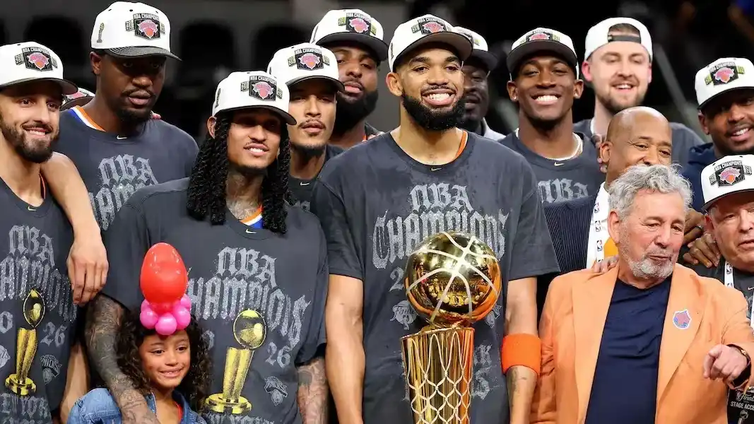 New York Knicks vuelve a reinar en la NBA, logró el tercer título de su historia. Foto: Getty Images