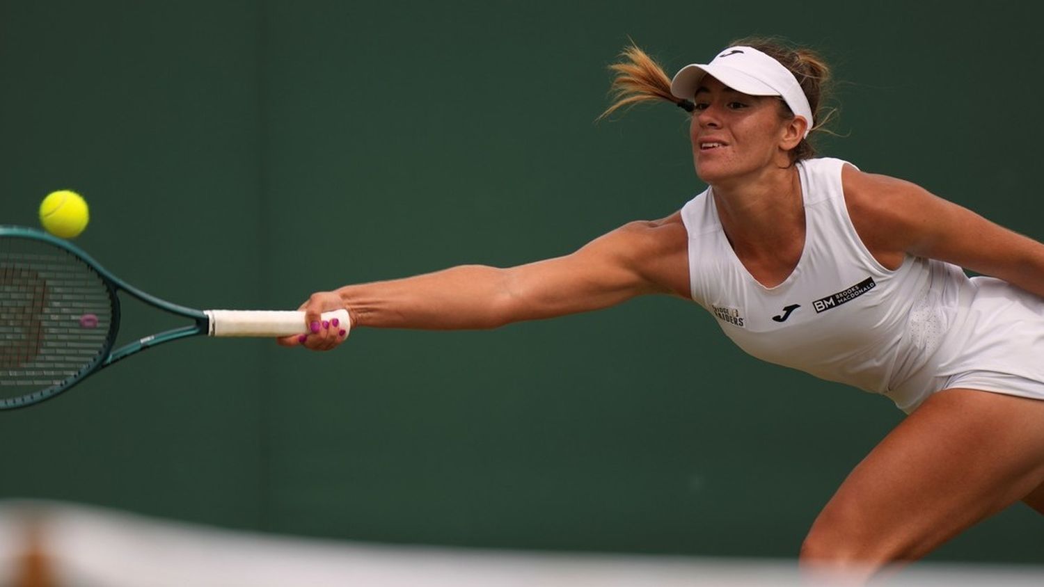 La alemana Siegemund le puso freno a Solana Sierra en octavos