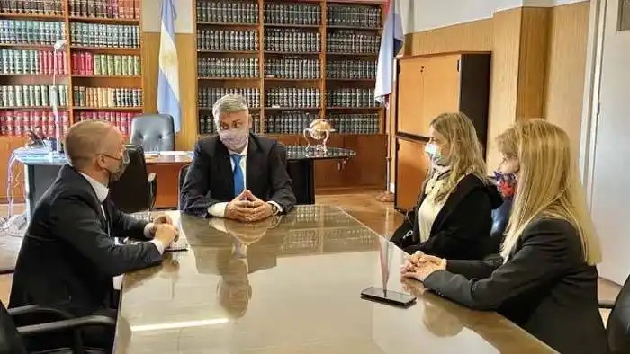 El Tribunal de Cuentas acuerda pautas de trabajo con la  Escribanía Mayor de Gobierno